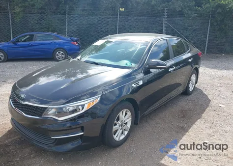 2016 Kia Optima Lx из США, поврежденный, VIN 5XXGT4L35GG025830